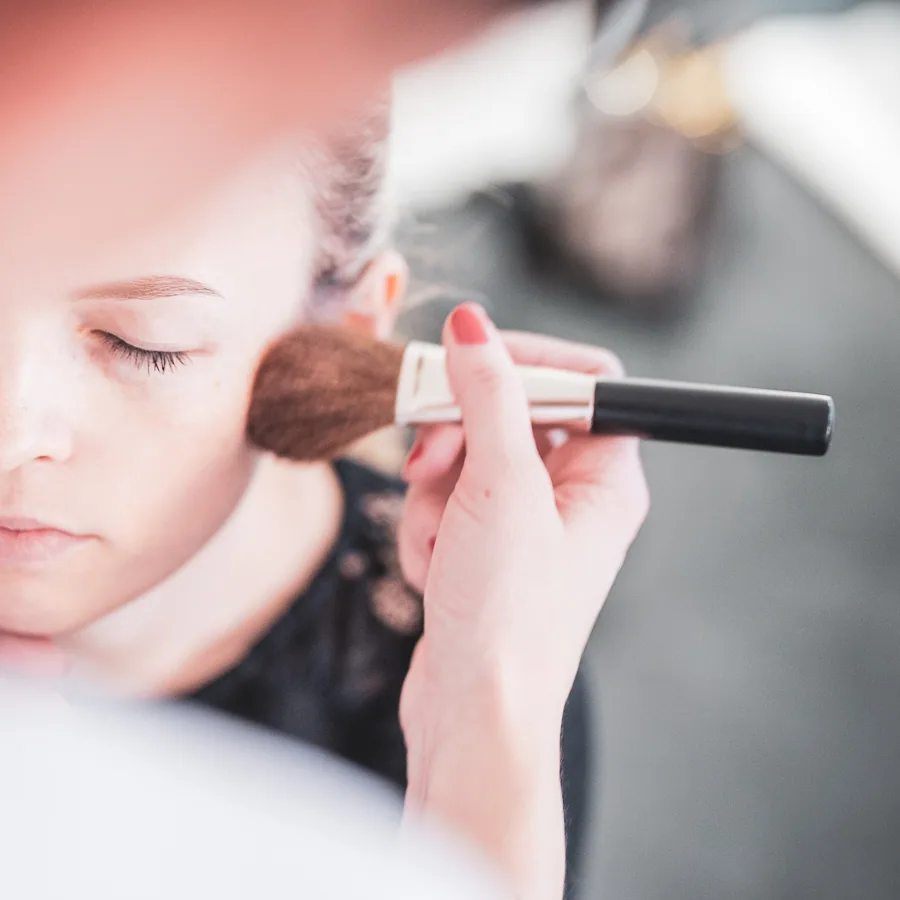 Make-up und Brauen